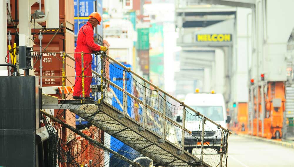 'The Merchant Navy has always stepped up in a crisis ... but there seems little understanding of how almost all goods arrive by sea.' Image: Danny Cornelissen Image:'The Merchant Navy has always stepped up in a crisis ... but there seems little understanding of how almost all goods arrive by sea.' Image: Danny Cornelissen