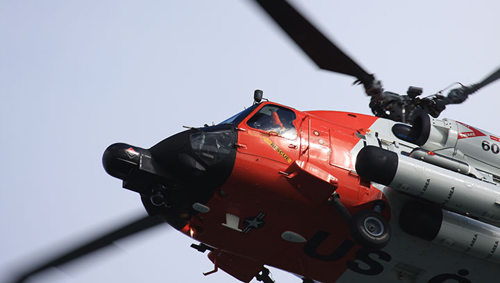 The US Coastguard helicoptered 19 crew members and a US pilot to safety within hours of receiving a 911 call. Image: Getty Images Image:The US Coastguard helicoptered 19 crew members and a US pilot to safety within hours of receiving a 911 call. Image: Getty Images